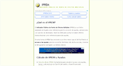 Desktop Screenshot of iprem.com.es