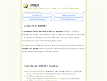 Tablet Screenshot of iprem.com.es